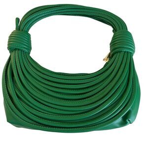 Sleek & Stylish Kelly Green Hobo Bag.